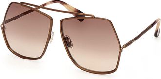 Max Mara MM0006 47F Womens Sunglasses Size 64