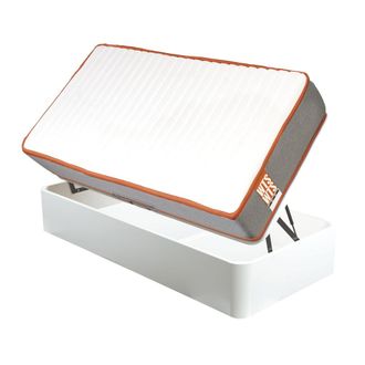 What The Sleep Colch&oacute;n y Canap&eacute;, Muelles ensacados, Blanco, 90x190