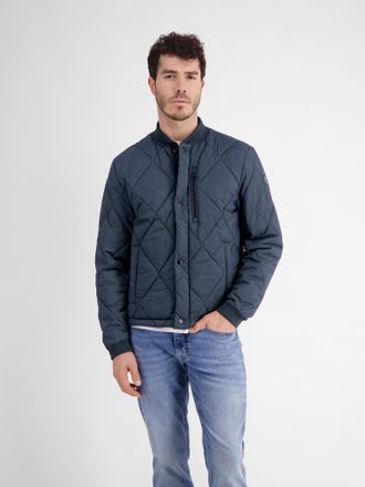 Lerros Steppjacke LERROS Modischer Steppblouson, Herren, Gr. XXL, blau (classic navy), 100% Polyamid, Jacken Steppjacke