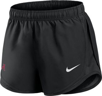 Nike Alabama Tempo Nike Womens Dri-FIT College Shorts in Black | 04PK00AABN-FN8