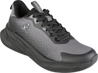 Australian Footware Blast Mens Athletic High Sole Trainers, black, 9 UK