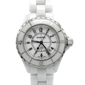 Chanel Pre-owned Vintage Polshorloge - Dames - Vintage Horloges - Wit - ONE Size - Vintage