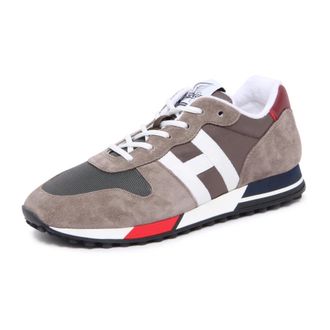 Hogan H383 Sneakers - Heren - Sneakers - Grijs - 39 EU - Leer - Schoenen