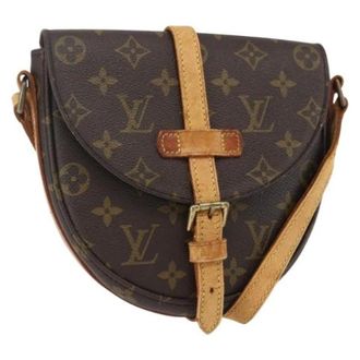Louis Vuitton Vintage, unisex, Bruin, ONE Size, Pre-owned Canvas Cross Body Bag