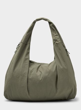 Le 31 Mens Crinkled nylon half-moon bag Imported from Seoul