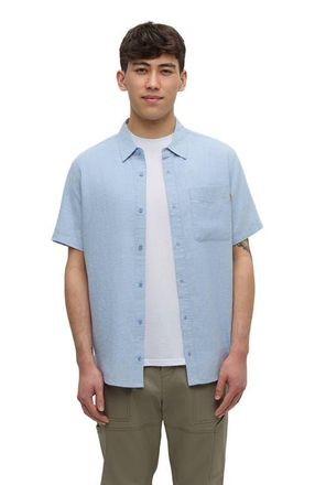 tentree Dundas Shirt in Lakeside Blue at Nordstrom, Size Xx-Large