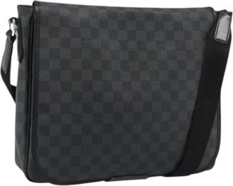 Louis Vuitton Borsa a tracolla Damier Graphite Pre-owned - - Pre-owned - Uomo - Nero - ONE SIZE