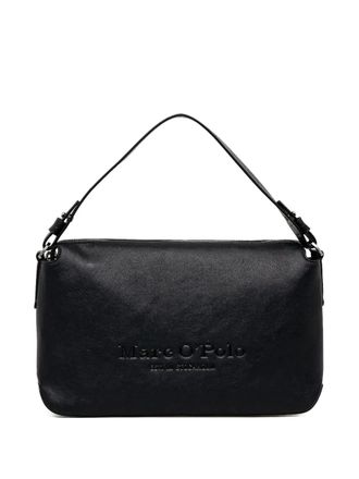 Marc O'Polo debossed tote bag - Blue