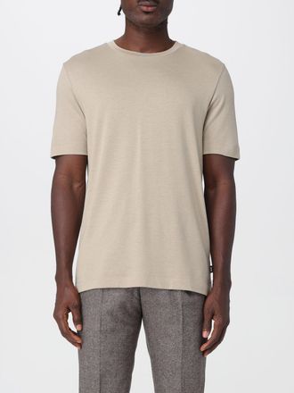 HUGO BOSS T-shirt in misto cotone basic Boss