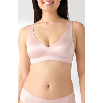 True & Co. True Body Sheen Unlined Wirefree Bralette in Rose Smoke at Nordstrom, Size X-Small