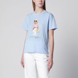 Polo Ralph Lauren Light blue Polo Bear T-shirt