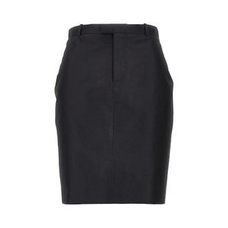 Gucci Silk faille pencil skirt Woman 40