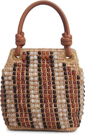 Veronica Beard Small Slouch Beaded Bag in Hazelwood Multi at Nordstrom