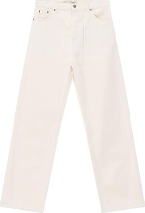 Valentino Wide Jeans, male, Beige, Size: W34 Wide Jeans