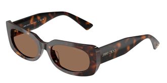 Jimmy Choo London JC5029U 500273 Womens Sunglasses Tortoiseshell Size 54