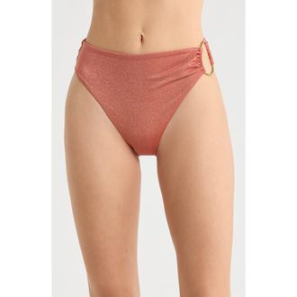 Vitamin A Lolita Ring Bikini Bottoms in Terracotta at Nordstrom Rack, Size X-Small
