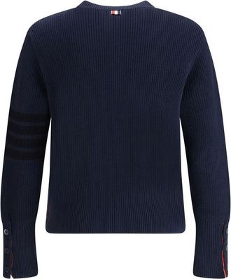 Thom Browne Mens Blue Cotton Sweatshirt Clothing