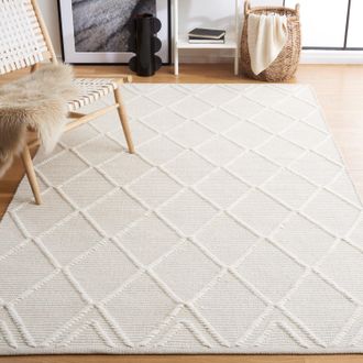 Safavieh Natura Hand Made Area rug, Ivory Contemporary Style Non-Shedding