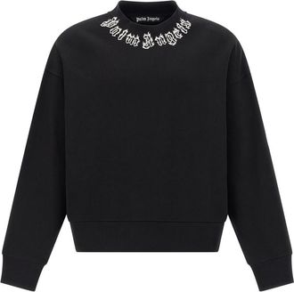 Palm Angels Black Logo Sweatshirt