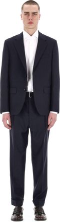 Officine G&eacute;n&eacute;rale Kent Model Single-Breasted Wool Jacket