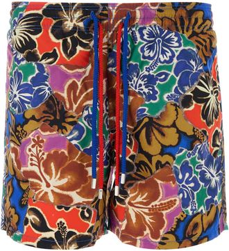 Palm Angels Printed Nylon Palm Angels X Vilebrequin Swimming Shorts