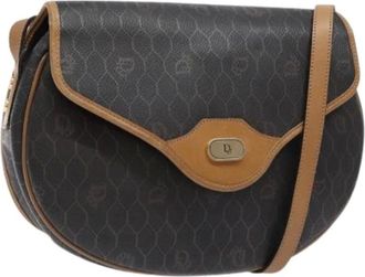 Dior Pre-owned Cross Body Bags, female, Black, Size: ONE SIZE Pre-owned Plastic Shoulder Bag