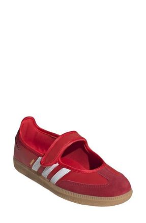 adidas Samba Jane Sneaker in Scarlet/Victory Red/Gum at Nordstrom, Size 10.5