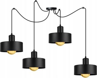 OEM L&aacute;mpara Colgante Ara&ntilde;a Moderna Pantalla De Metal