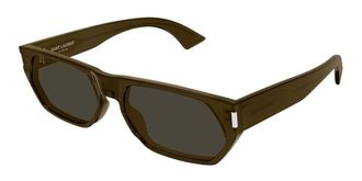 Saint Laurent SL 898 004 Mens Sunglasses Brown Size 59 - Free RX Lenses - Free RX Lenses