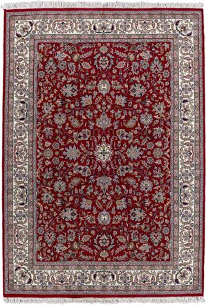 THEKO Alfombra oriental clásica de lana anudada a mano