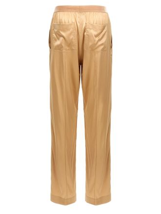 Tom Ford Womens Beige Silk Casual Pants