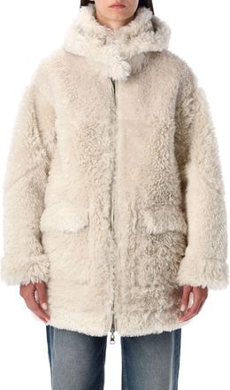 Urban Code Reversible Faux Fur Coat With Hood