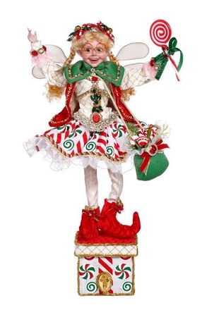 Mark Roberts Peppermint Party Fairy Stocking Holder in Red at Nordstrom
