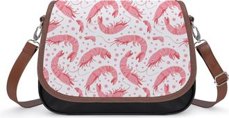 Generic Lobster Crossbody Bags for Women Shoulder Messenger Bag Purse Handbags