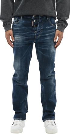 Dsquared2 Blue Regular Mid Rise Jeans