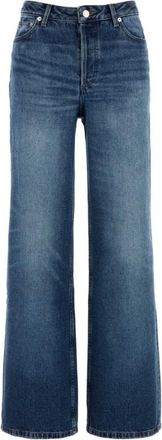 A.P.C. Blue Bootcut High Rise Jeans