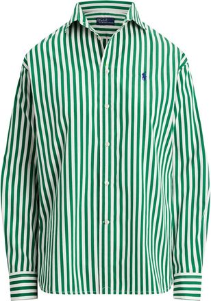 Polo Ralph Lauren Camicia a righe con bottoni - Verde