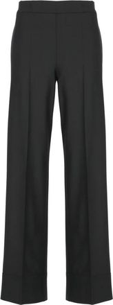 D.exterior Pantalones Anchos - Trousers - Mujer - Negro - XS
