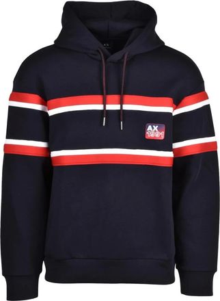 A|X Armani Exchange Hombre, Sudaderas, Azul, Talla: M