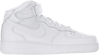 Nike Air Force 1 Mid 07 Sneakers in White/White Men Mid-Top