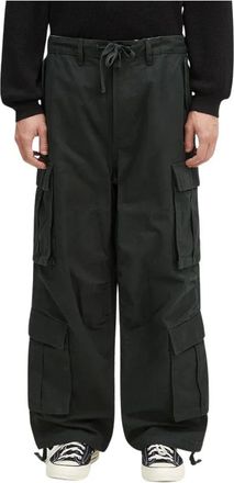 Vans Premium Classics LX Baggy Cargo Pant - Heren - Wijde Broeken - Groen - W33 - Katoen - Broeken