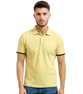 K-Way Yellow Shirt Collar Polo