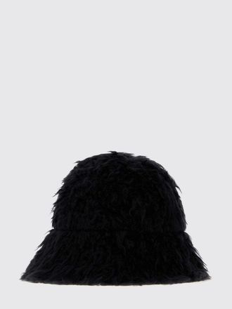 Fendi Cappello bucket in misto mohair e lana con tesa media