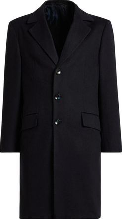 Kiton Jassen, Heren, Zwart, XL, Kasjmier, Handgemaakte Cashmere Pea Coat