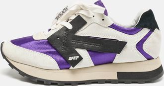 Off-white Multicolor Nylon And Suede Hg Runner Sneakers