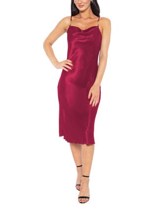 Jump Apparel Solid Midi Dress