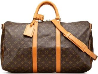 Louis Vuitton Pre-owned Weekend Bags, female, Brown, Size: ONE SIZE Pre-owned Canvas louis-vuitton-bags