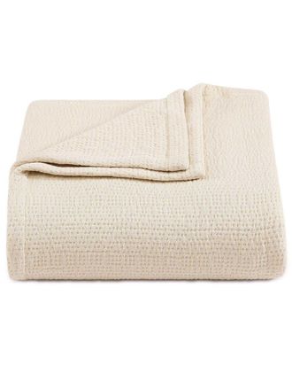 Tommy Hilfiger Solid Cotton 350Gsm Cotton Blanket