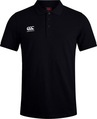 Canterbury Of New Zealand Heren Waimak Polo Shirt (Zwart)