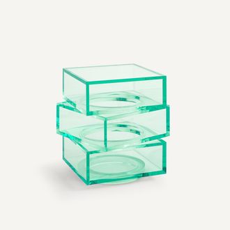 AM.PM Bijzettafel in acryl kubussen, Akrili